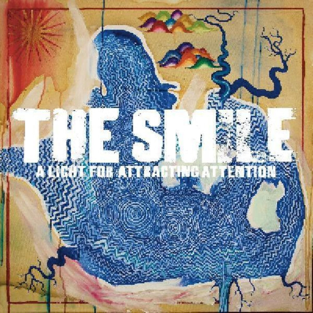 the album cover for The Smile - A Light for Attracting Attention [Indie Exclusive Limited Edition Yellow 2LP]