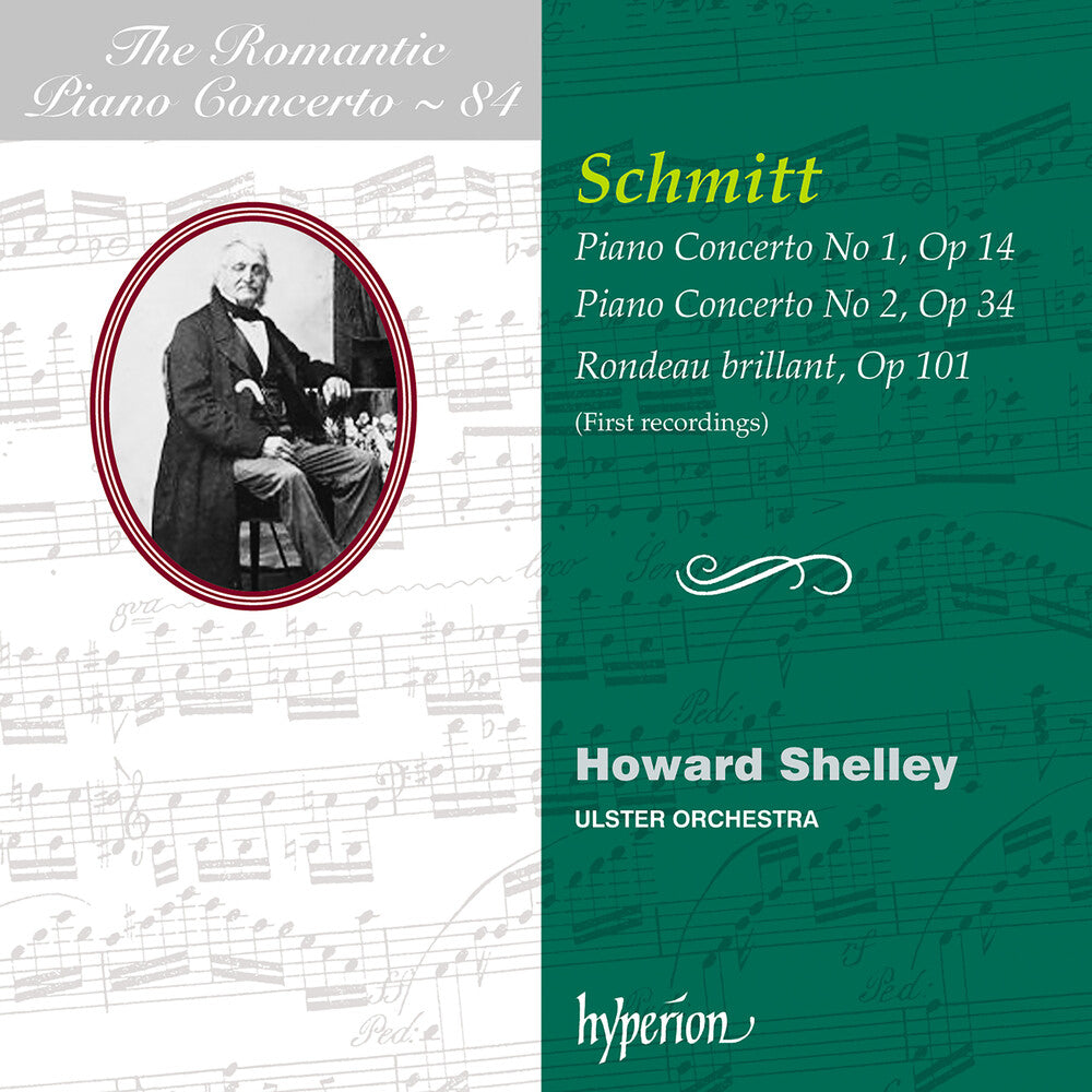 the album cover for Howard Shelley - The Romantic Piano Concerto Vol. 84