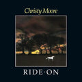 the album cover for Christy Moore - Ride On - Limited White Colored Vinyl