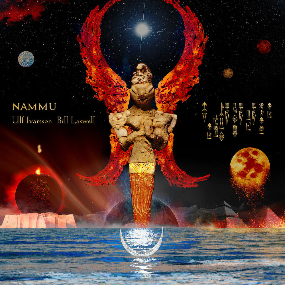 the album cover for Ulf Ivarsson & Bill Laswell - Nammu