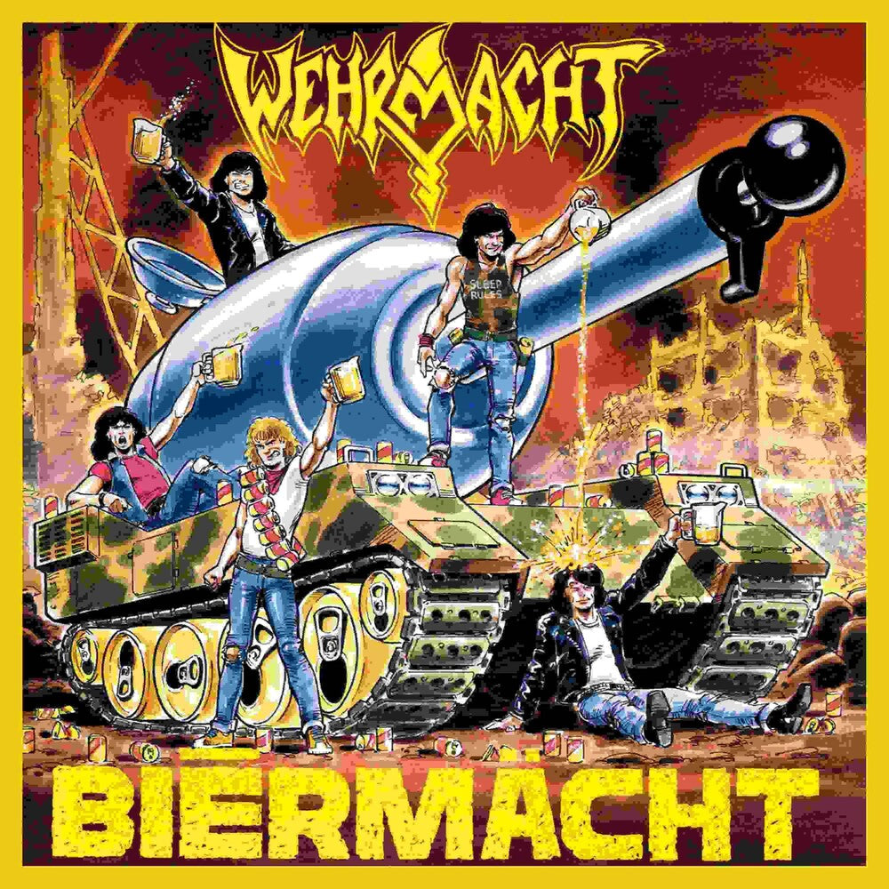 the album cover for Wehrmacht - Biermacht (Uk)