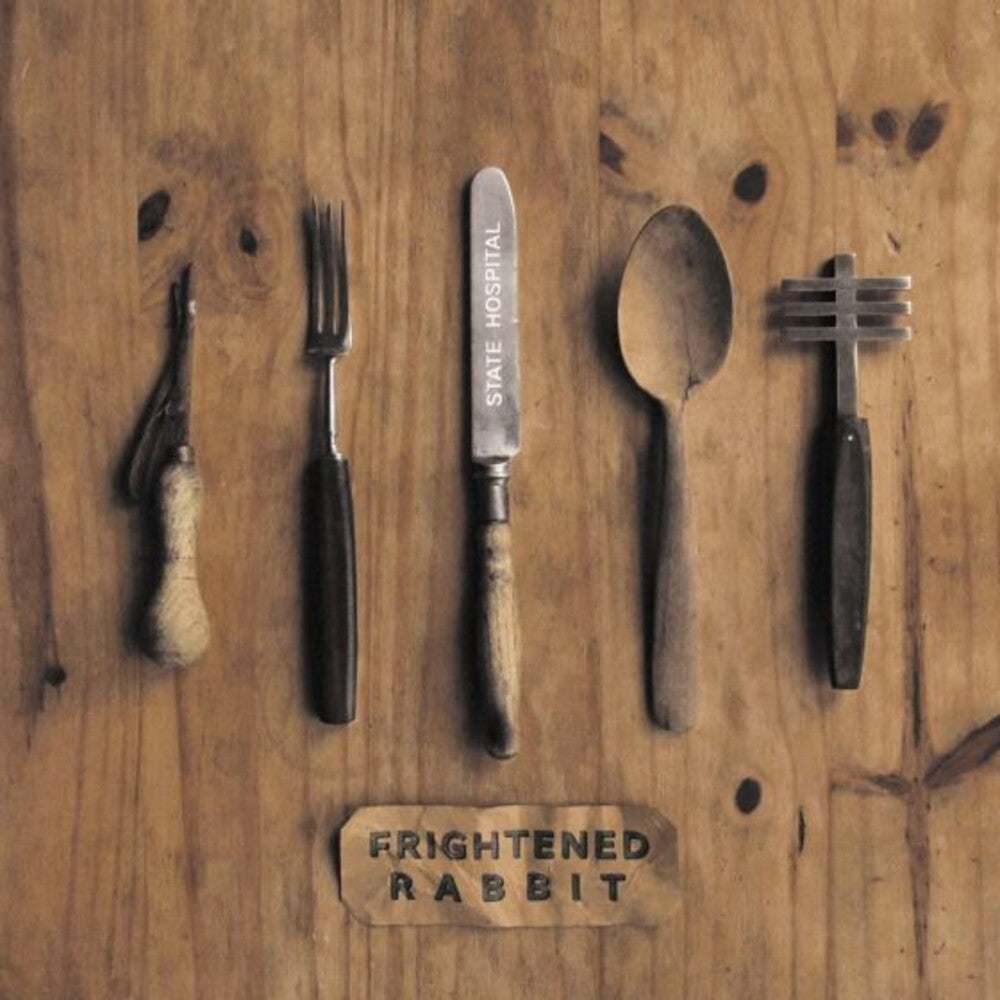 the album cover for Frightened Rabbit - State Hospital EP [Import Limited Edition Silver Vinyl]