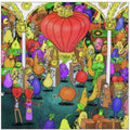 the album cover for Dance Gavin Dance - Jackpot Juicer [Lavender Marbled 2LP]