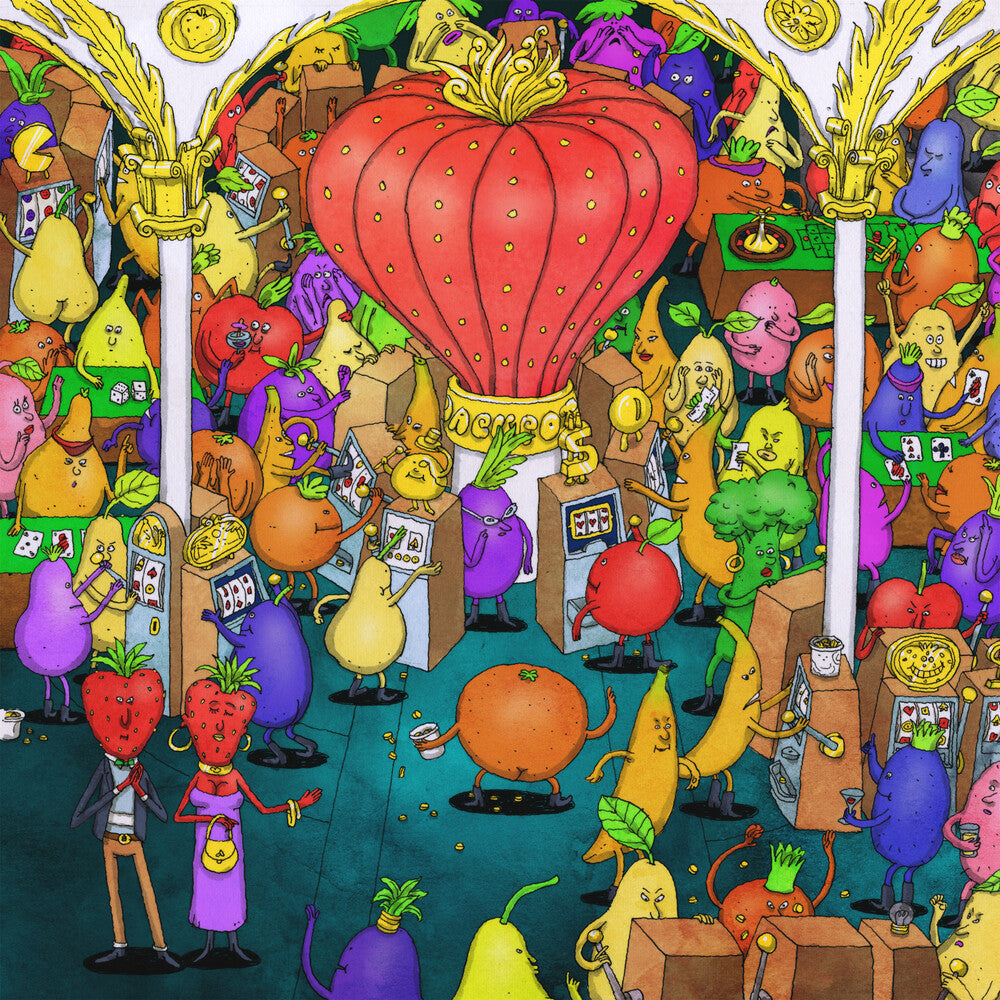 the album cover for Dance Gavin Dance - Jackpot Juicer [2CD]