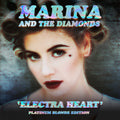 the album cover for Marina - Electra Heart (Platinum Blonde Edition)