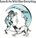 the album cover for Mat Kerekes - Luna & The Wild Blue Everything - Seafoam Blue