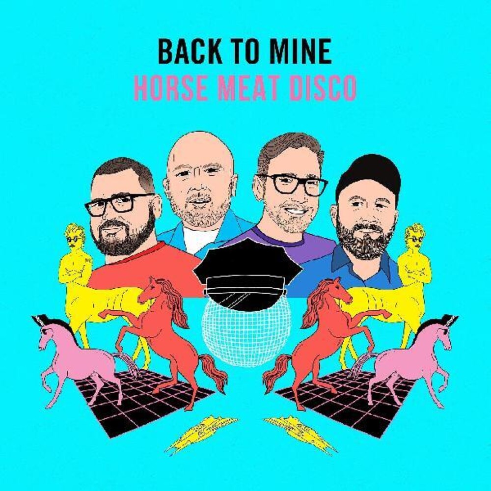 the album cover for Horse Meat Disco - Back To Mine: Horse Meat Disco (Uk)