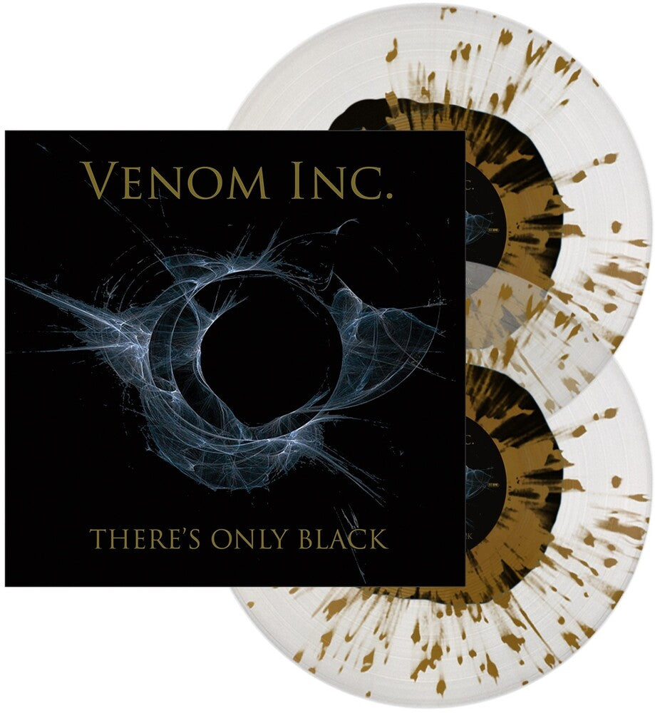 the album cover for Venom Inc - There's Only Black - Clear W/ Black Yolk (Blk)