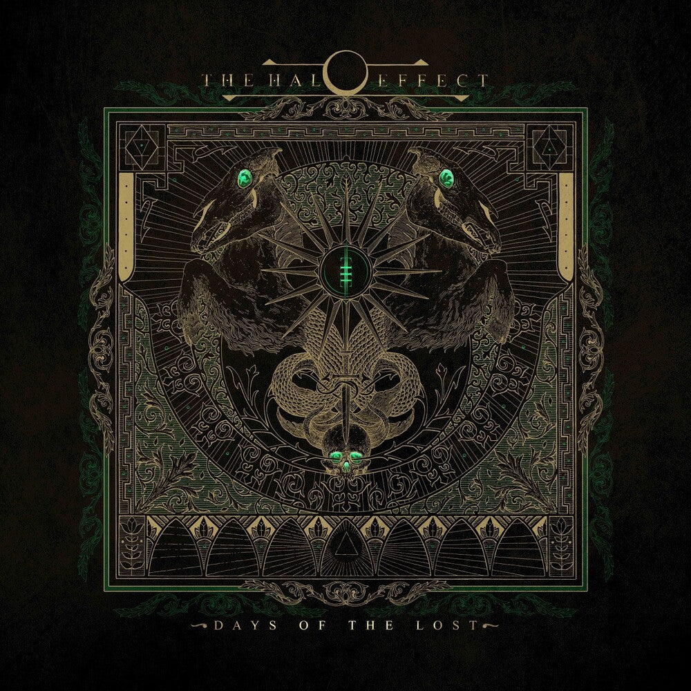 the album cover for The Halo Effect - Days of the Lost