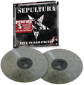 the album cover for Sepultura - Live in Sao Paulo: Remastered [Smokey 2LP]