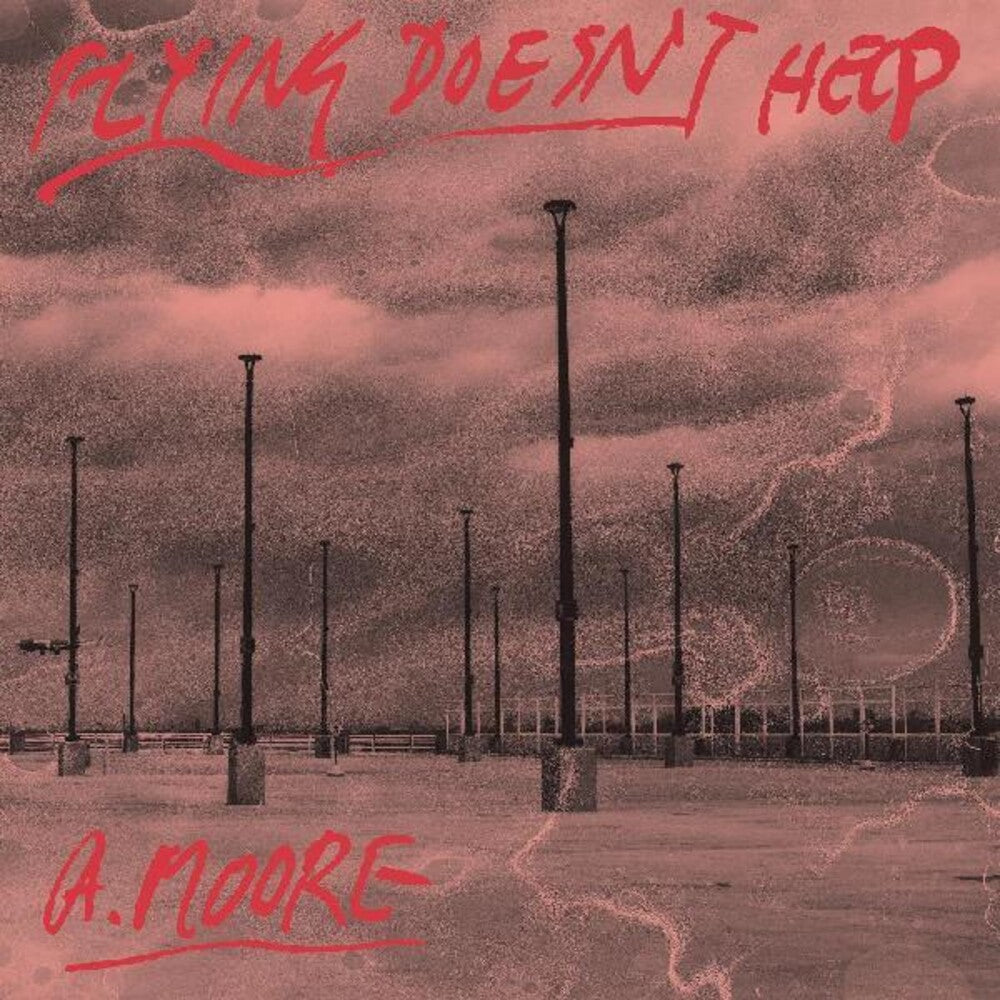 the album cover for Anthony Moore - Flying Doesn't Help