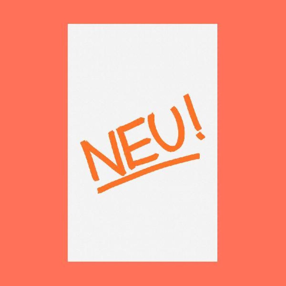 the album cover for Neu - Neu (Aniv)