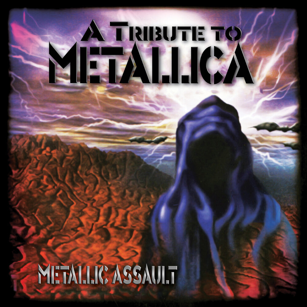 the album cover for Metallic Assault - Tribute To Metallica / Various - Metallic Assault - Tribute To Metallica - Silver