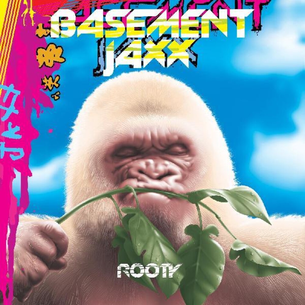 the album cover for Basement Jaxx - Rooty (Blue) [Colored Vinyl] (Pnk)