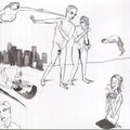 the album cover for Chip Kinman - Great Confrontation