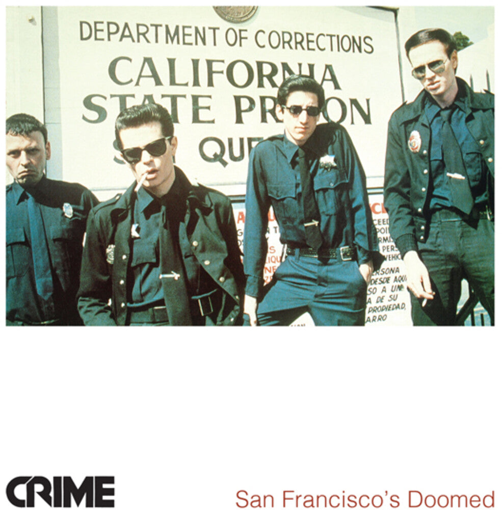 the album cover for Crime - San Francisco Doomed