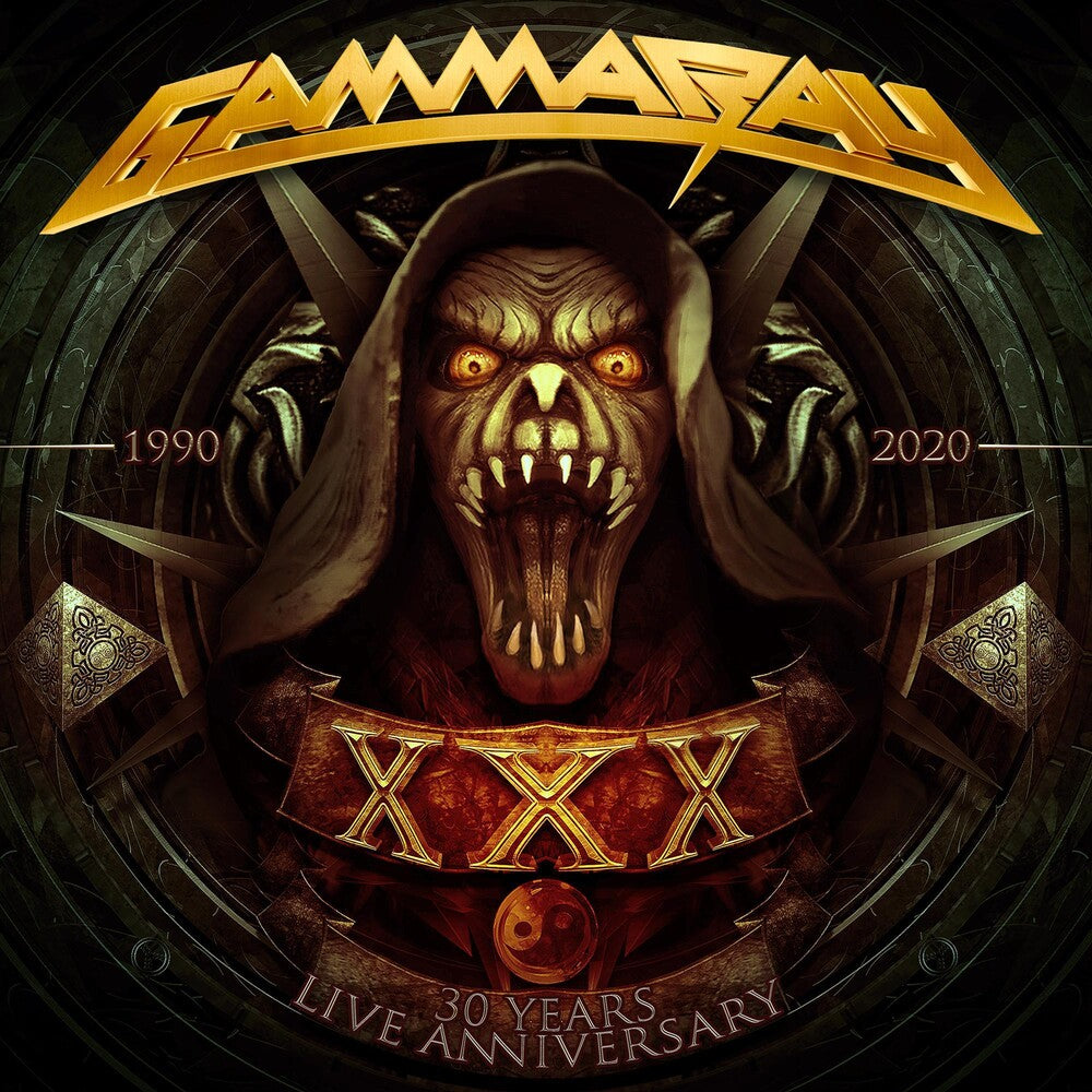 the album cover for Gamma Ray - 30 Years Live Anniversary [Colored Vinyl] [Limited Edition] (Wbr) (Uk)