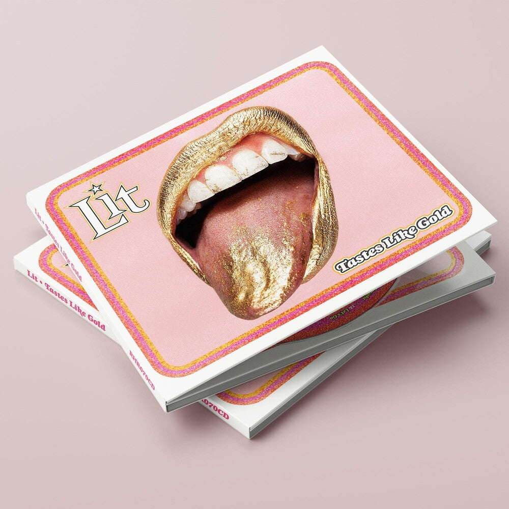 the album cover for Lit - Tastes Like Gold