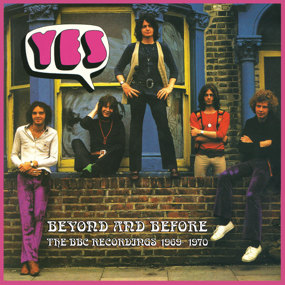 the album cover for Yes - Beyond & Before - Bbc Recordings 1969-1970