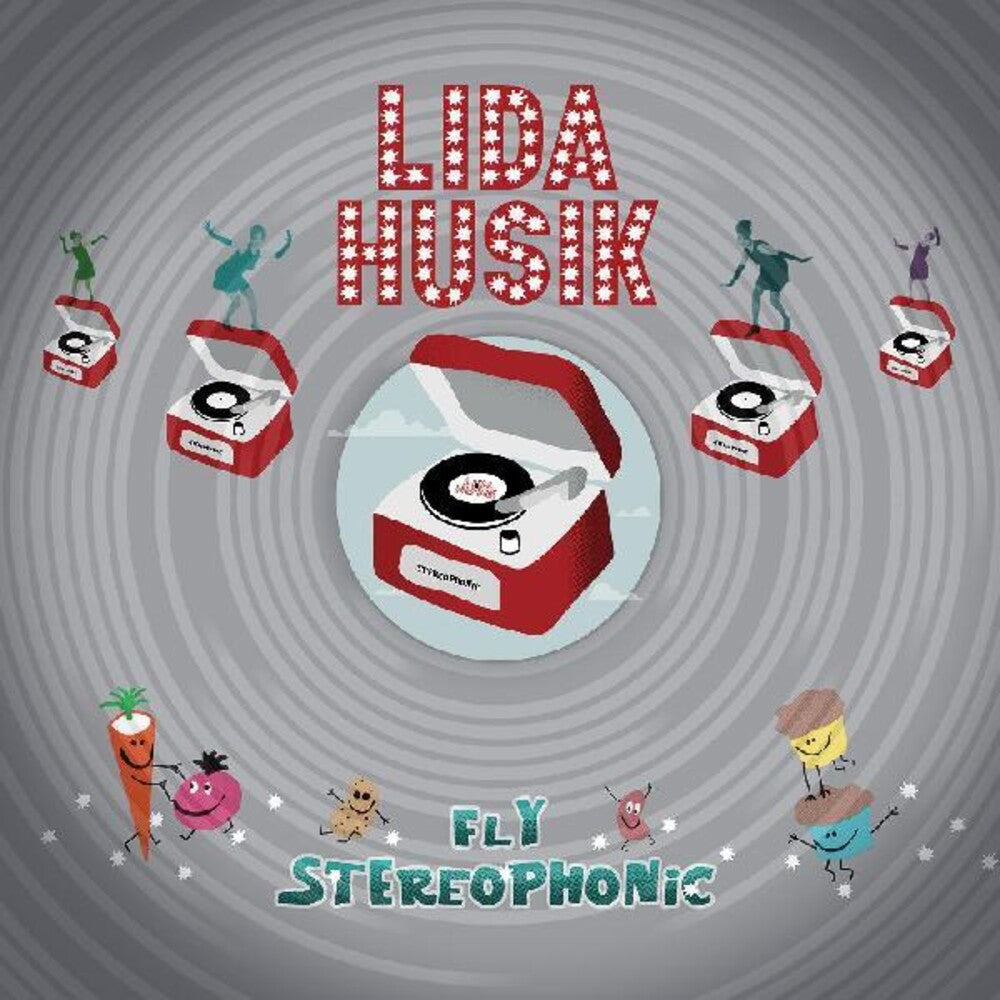 the album cover for Lida Husik - Fly Stereophonic [Clear Vinyl] (Can)