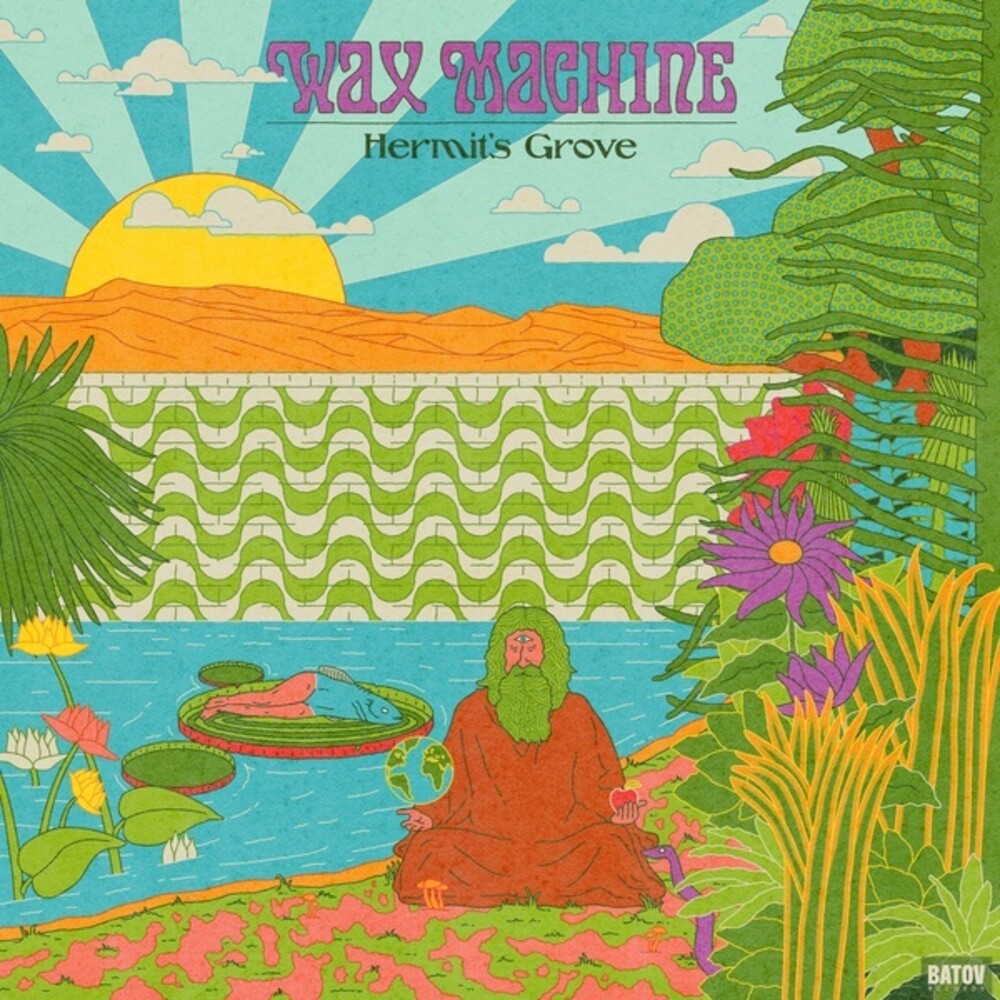 the album cover for Wax Machine - Hermit's Groove (Uk)
