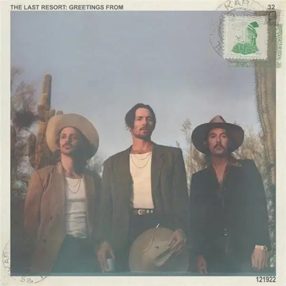 the album cover for Midland - The Last Resort: Greetings From [Import Transparent Green LP]