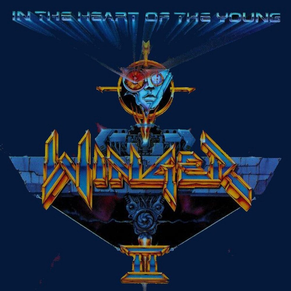 the album cover for Winger - In The Heart Of The Young [Clear Vinyl] [Limited Edition] (Red)