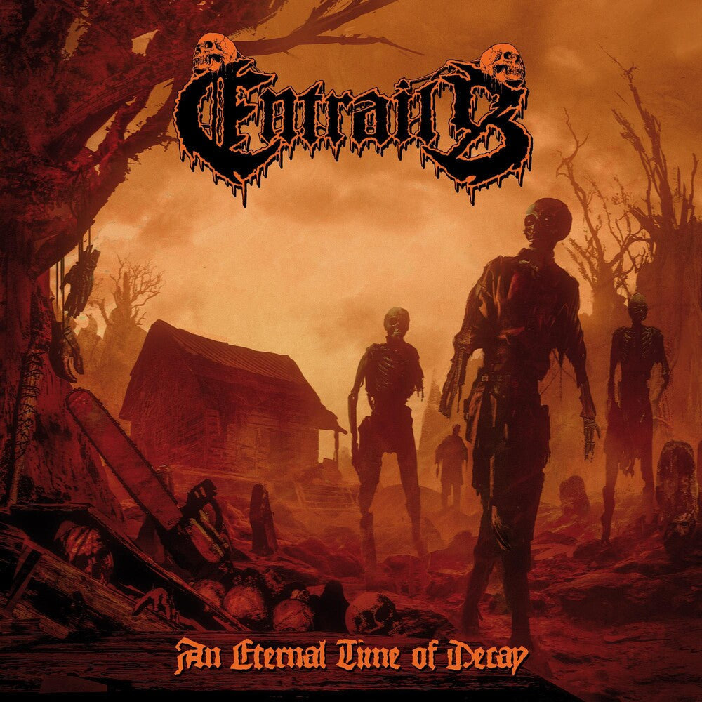 the album cover for Entrails - An Eternal Time Of Decay