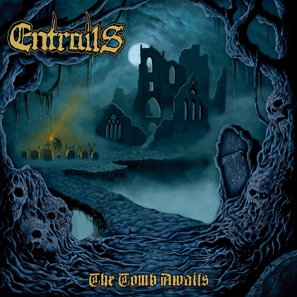 the album cover for Entrails - The Tomb Awaits