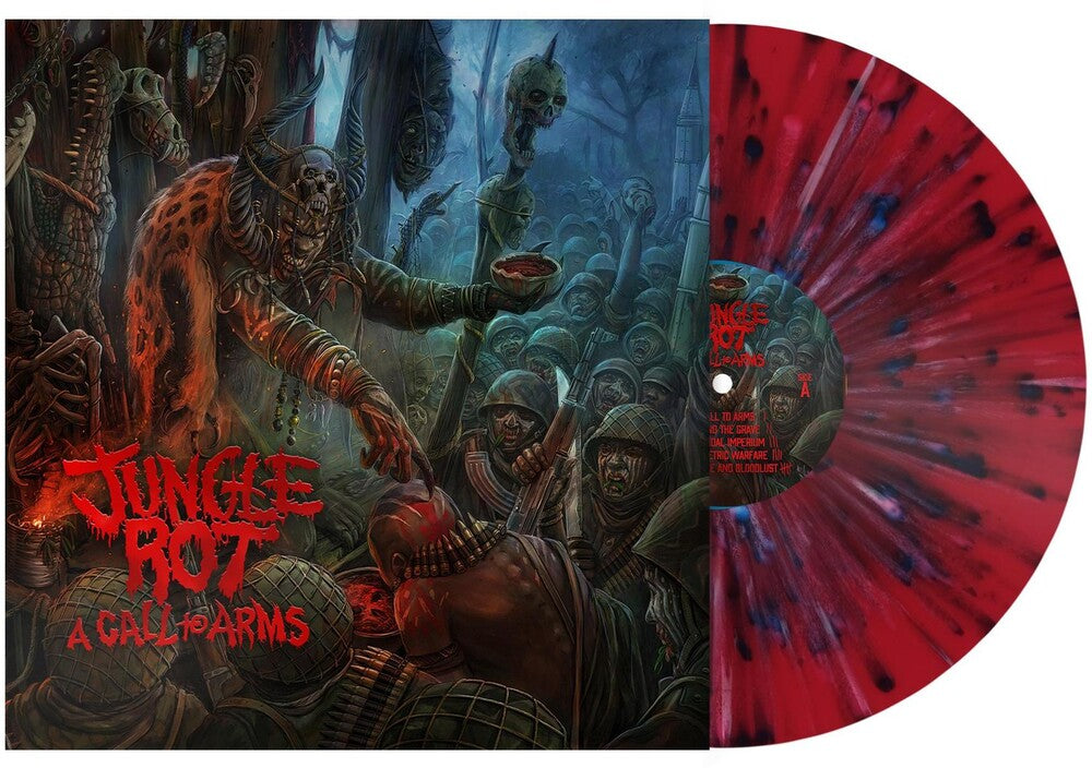 the album cover for Jungle Rot - A Call To Arms [LP]