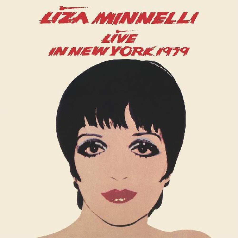 the album cover for Liza Minnelli  (Colv) (Gate) (Red) - Live In New York 1979 [Colored Vinyl] (Gate) (Red)