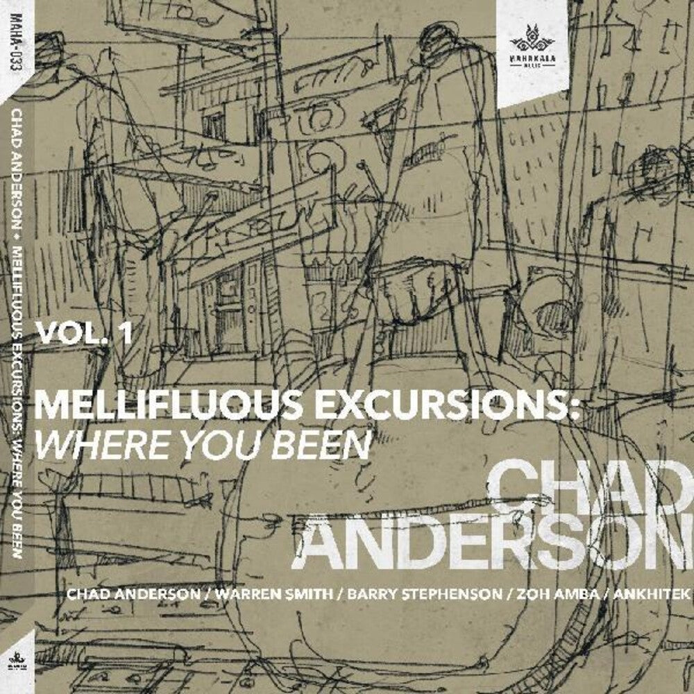 the album cover for Chad Anderson - Mellifluous Excursions 1- Where You Been