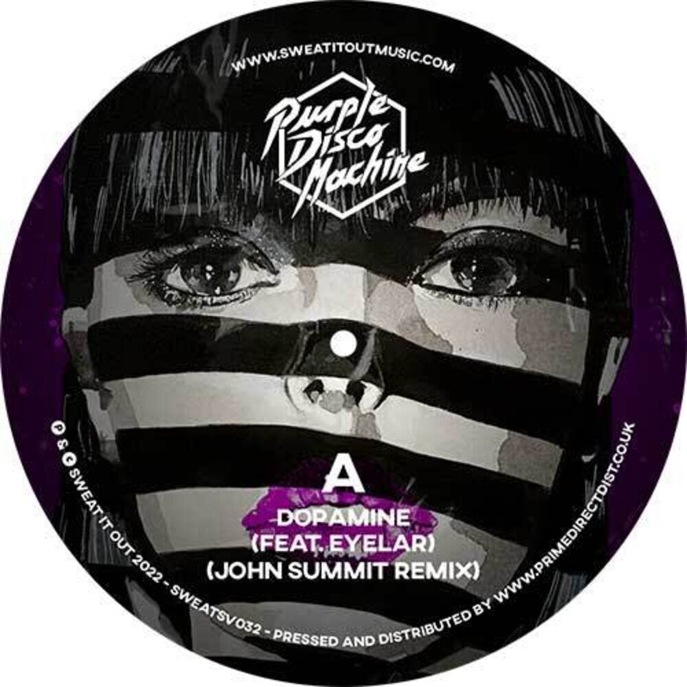 the album cover for Purple Disco Machine - Dopamine (John Summit Remix)