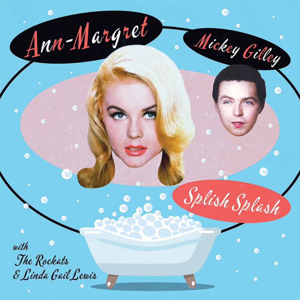the album cover for ANN-MARGRET - Splish Splash - Blue (Blue) [Colored Vinyl]