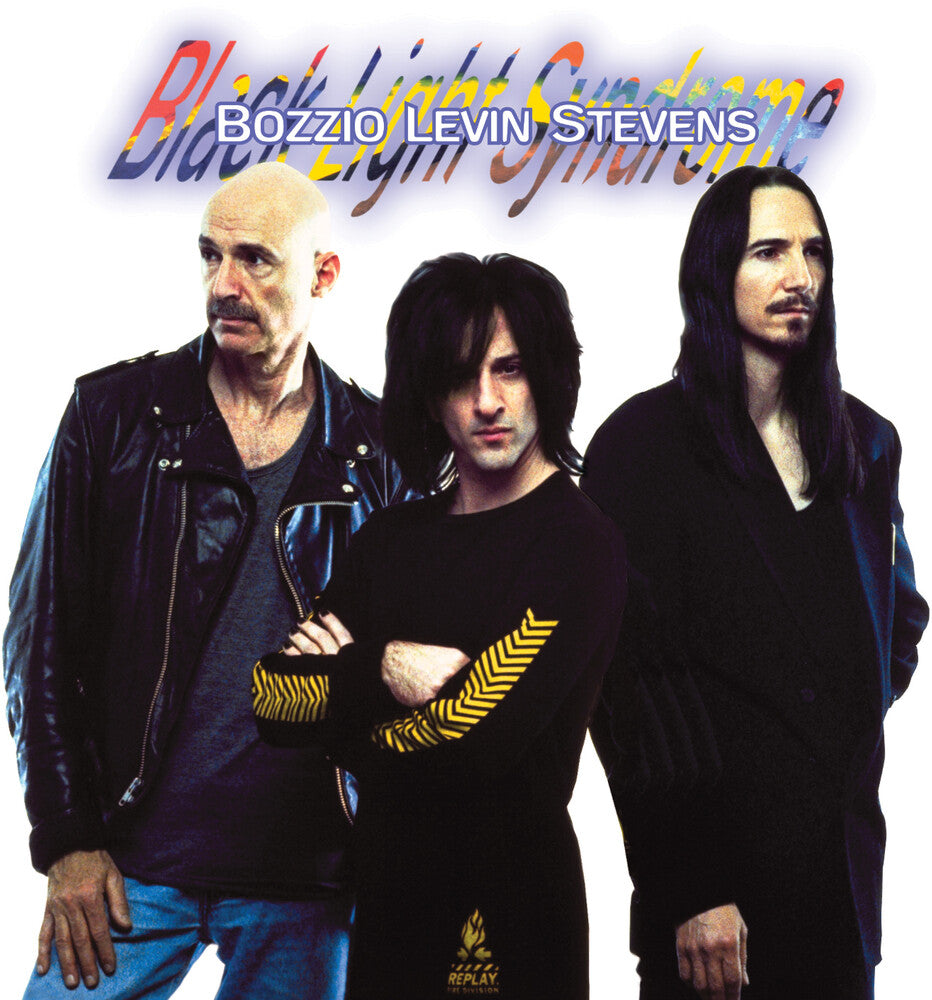 the album cover for Bozzio Levin Stevens - Black Light Syndrom - Clear [Colored Vinyl] [Clear Vinyl]
