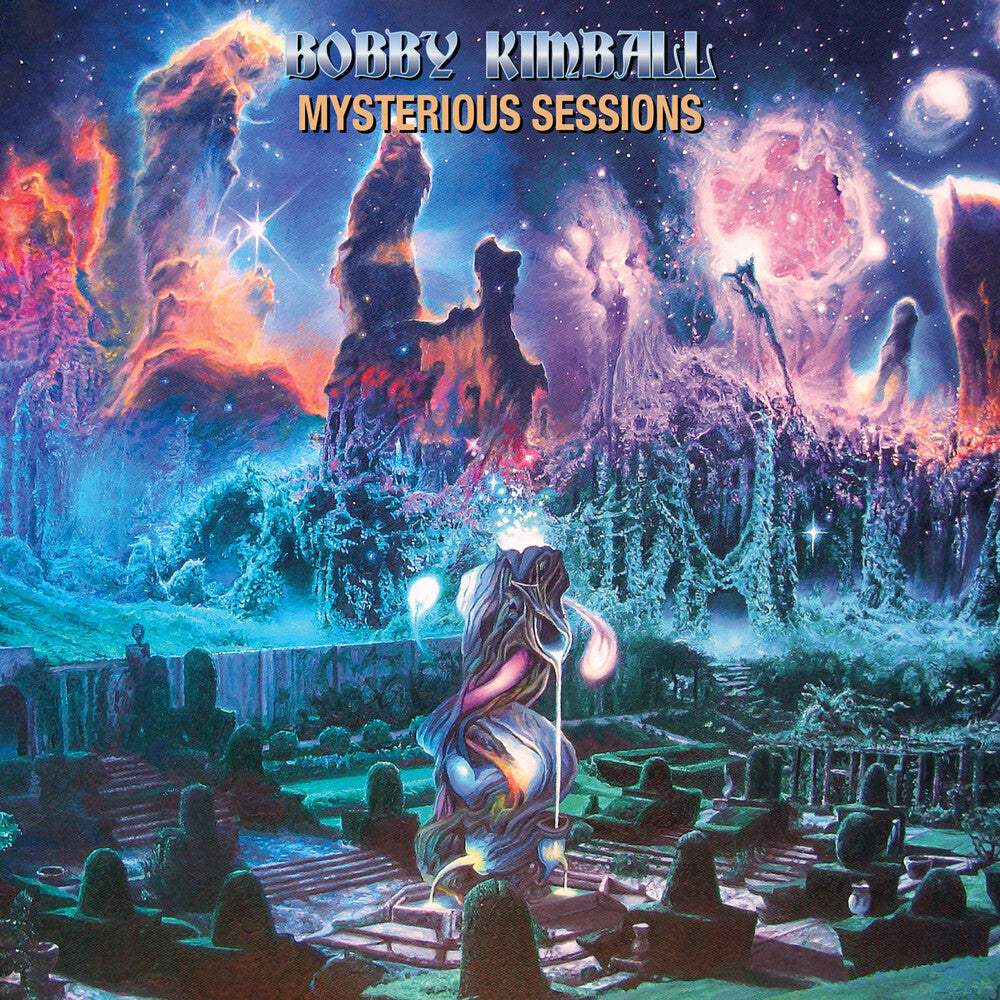 the album cover for Bobby Kimball - Mysterious Sessions - Blue