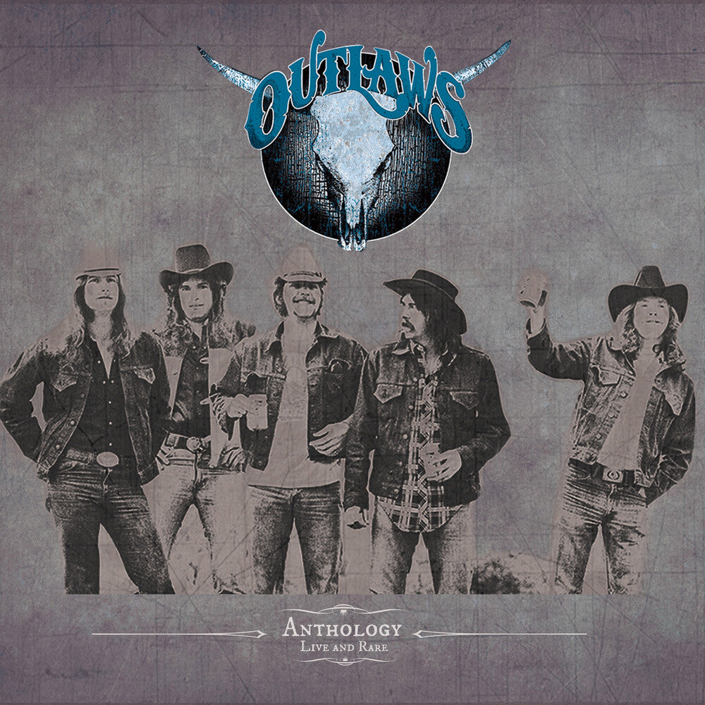 the album cover for The Outlaws - Anthology - Live & Rare