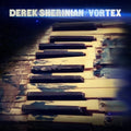 the album cover for Derek Sherinian - Vortex