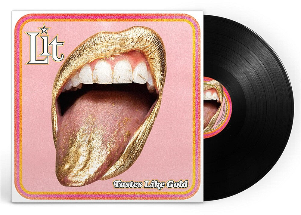 the album cover for Lit - Tastes Like Gold [LP]