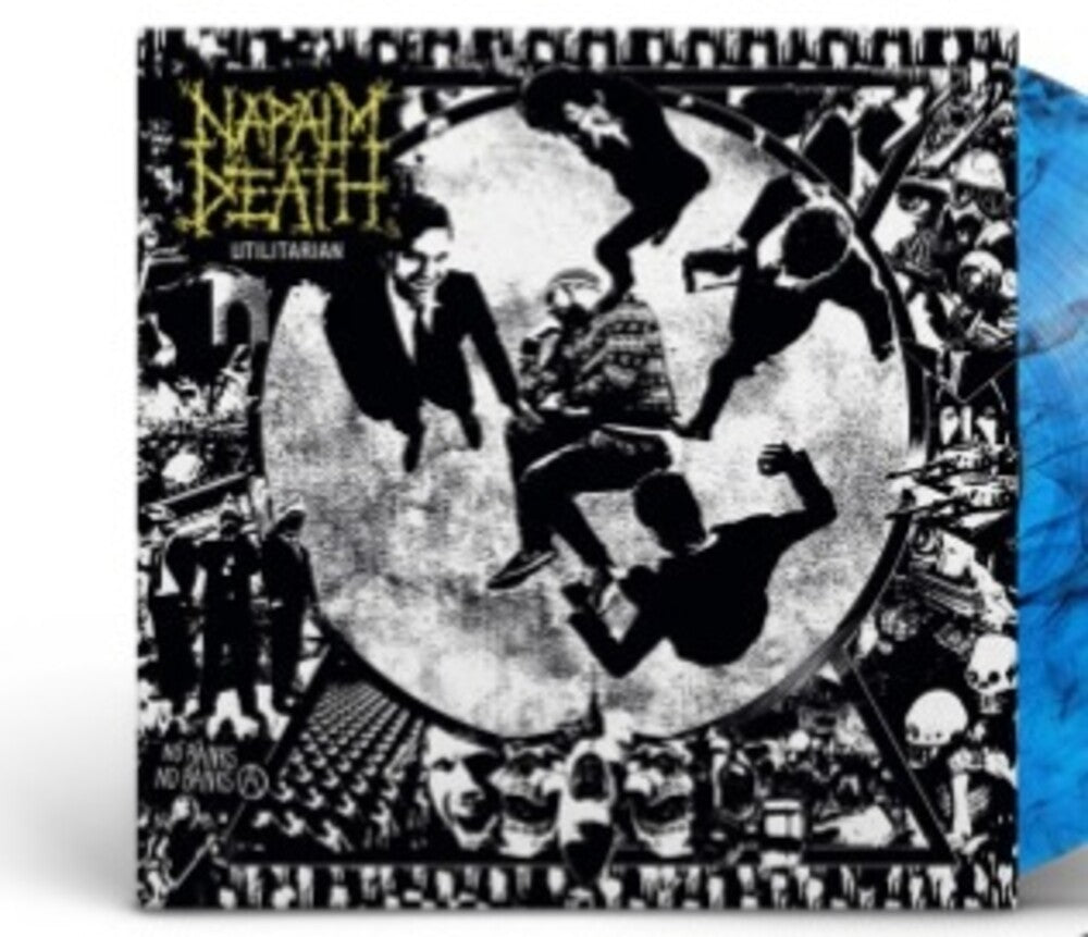 the album cover for Napalm Death - Scum - Blue (Blue) [Colored Vinyl]