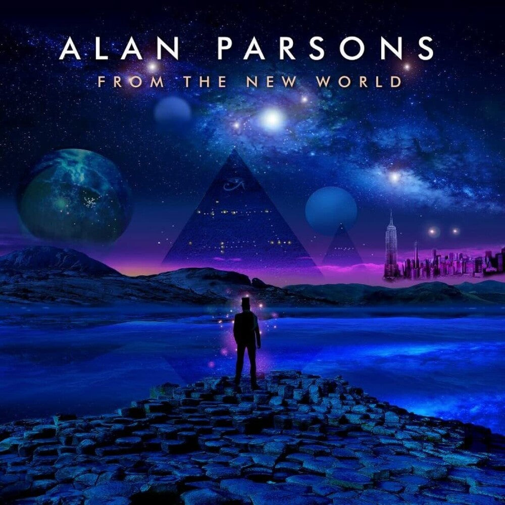 the album cover for Alan Parsons - From The New World [CD+DVD Audio Disc]