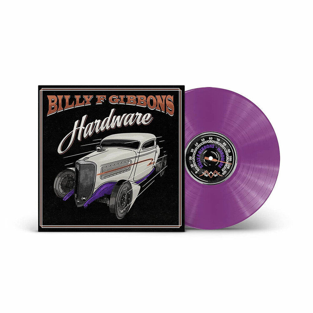 the album cover for Billy F Gibbons - Hardware [Limited Edition Orchid LP]