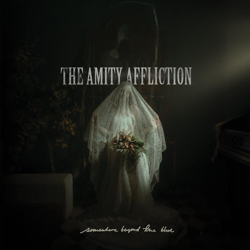 the album cover for The Amity Affliction - Somewhere Beyond The Blue