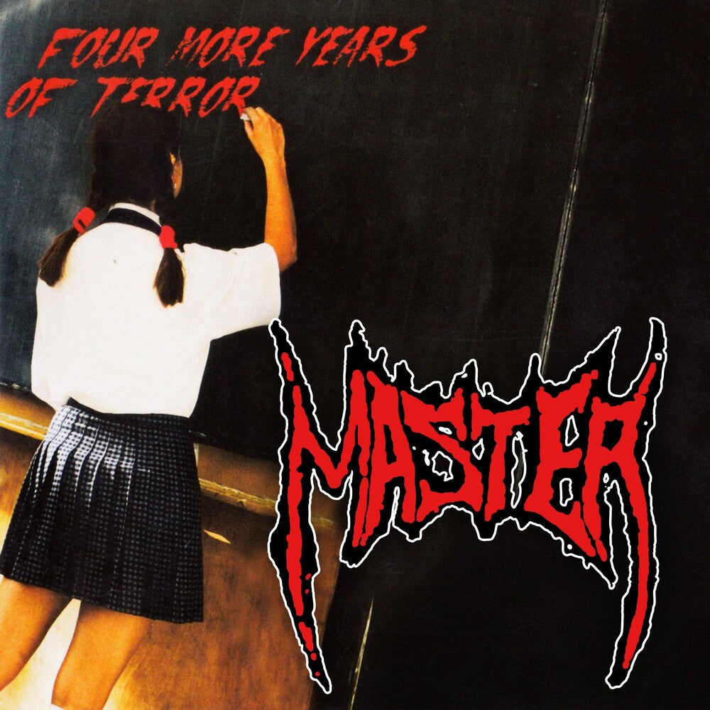 the album cover for Master - Four More Years Of Terror