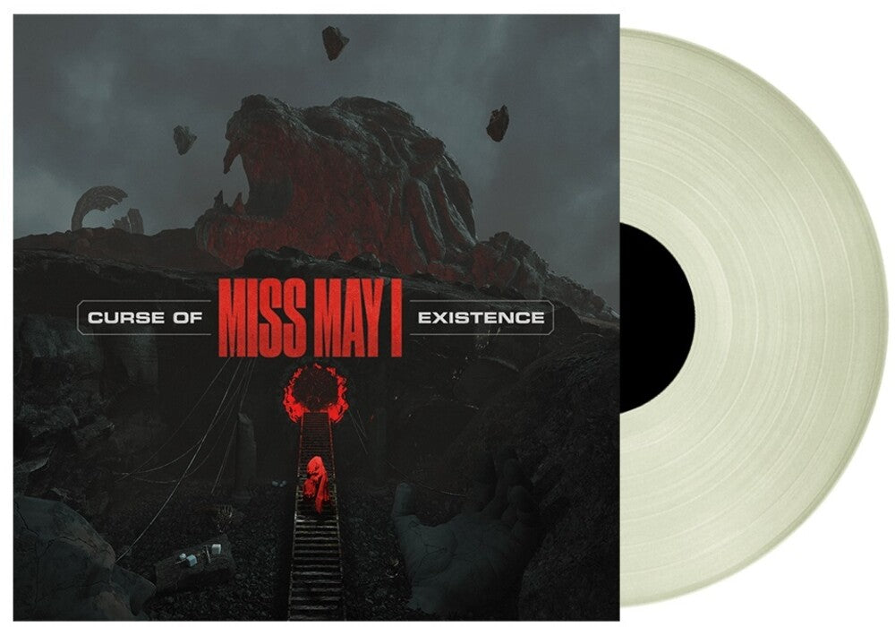 the album cover for Miss May I - Curse Of Existence - Glow In The Dark [Colored Vinyl]