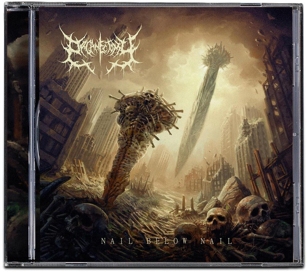 the album cover for Organectomy - Nail Below Nail