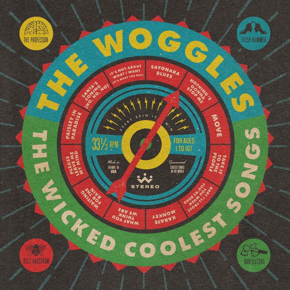 the album cover for Woogles - Wicked Coolest Songs