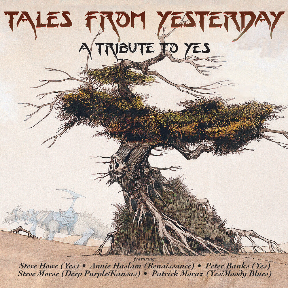 the album cover for Various Artists - Tales From Yesterday - Tribute To Yes (Various Artists)