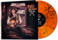 the album cover for Andy Mccoy - Jukebox Junkie [Orange Marble LP]