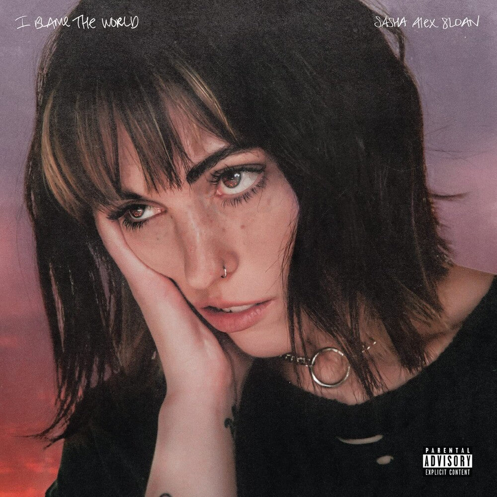 the album cover for Sloan, Sasha Alex - I Blame The World